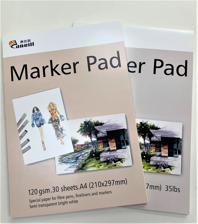 Marker paper pad