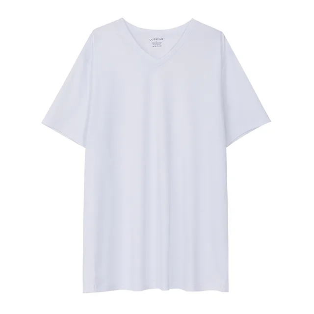 Mens Pajama Top V-Neck T-Shirt