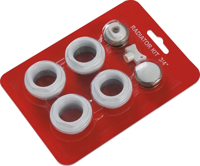 Plumbing parts radiator kits of 7 set for underfloor heating system