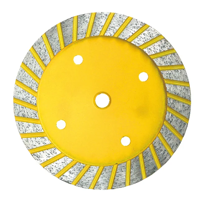 Diamond turbo grinding wheel with thread