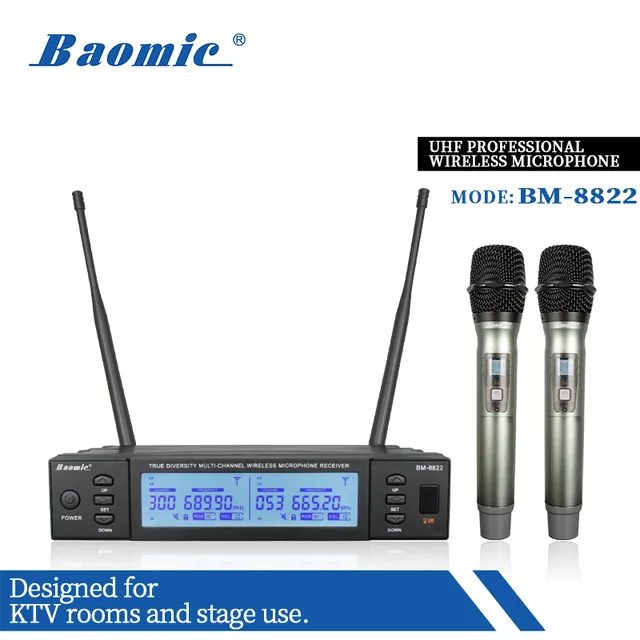 Baomic BM-8822 UHF professional wireless microphone