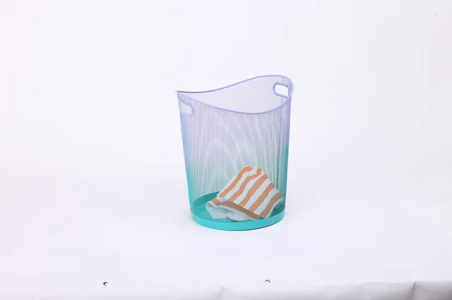 Metal Mesh Wastebasket