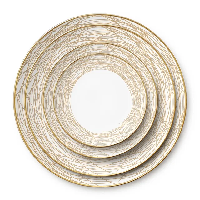 Gold Nest Dinnerware set