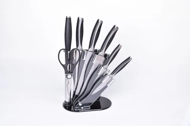 Knife set with Acrylic stand