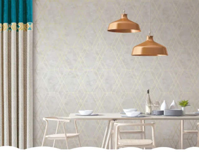 Waterproof modern design wallpaper sticker with reasonable price