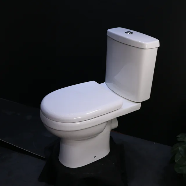 Round european standard toilet dual flush wc toilet