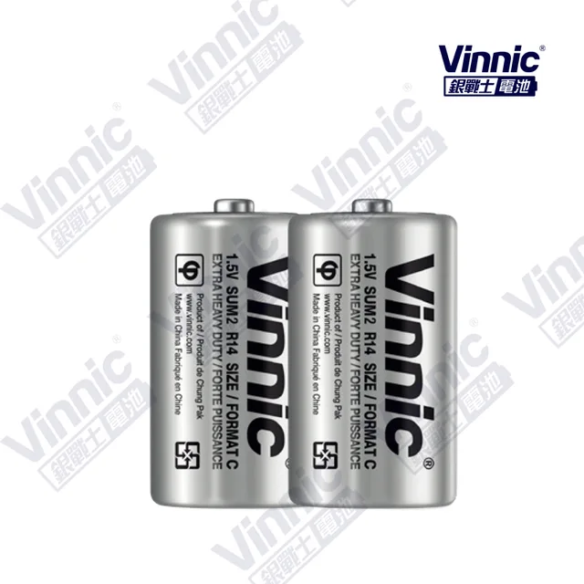 0% Lead Zinc Chloride Battery SUM2 R14 C Size SUPER-EXTRA HEAVY DUTY
