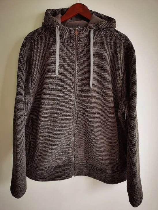 Men's zip thru hoodie