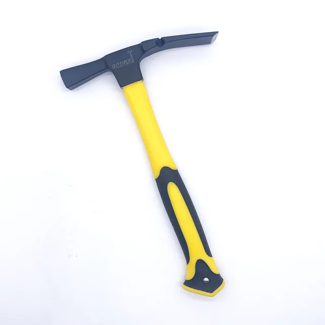 Brick hammer with fiberglass handle, B type
