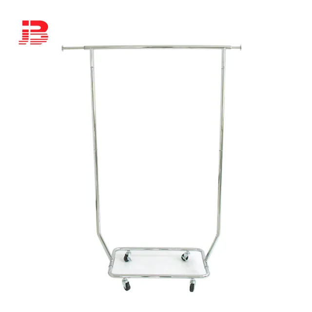 Mini folding clothes display shelf