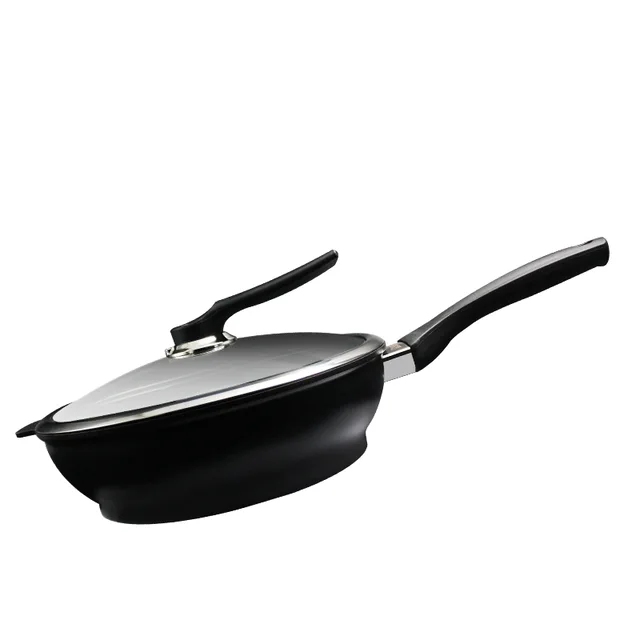 Nonstick Deep Frypan Gravity Hand casting