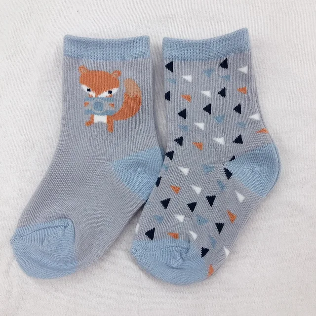 Boy socks with jacqard