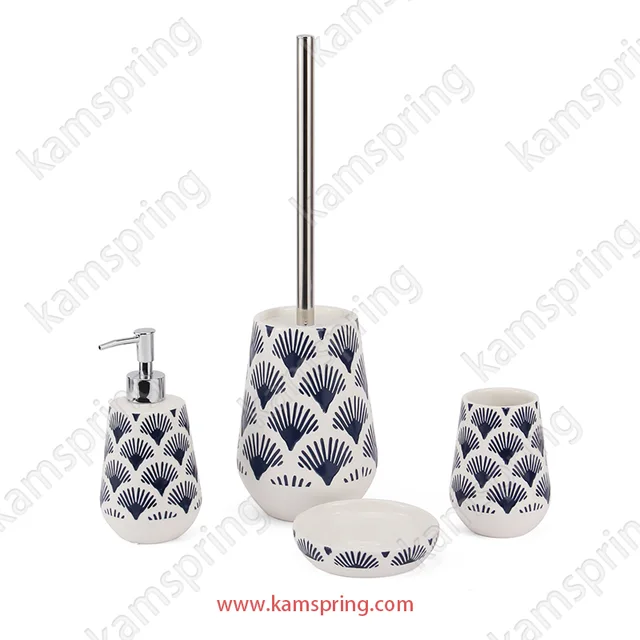 Ceramic bathroom set