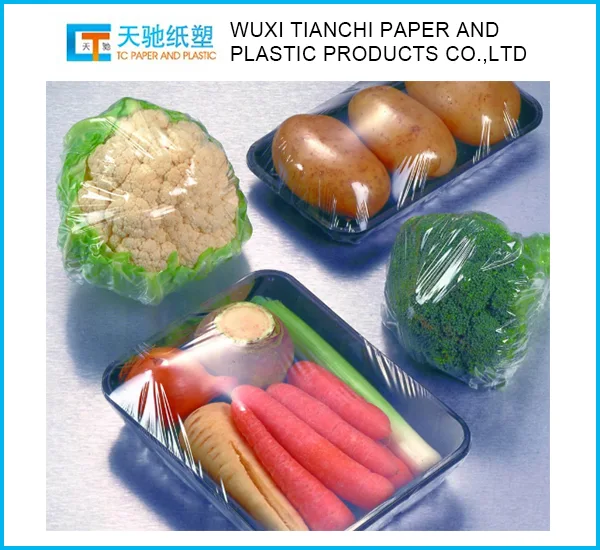 Best Fresh PVC Cling Film Food Grade For Supermarket