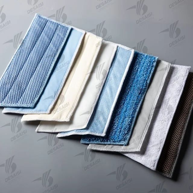 Microfiber cleanroom mop