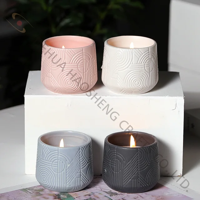 Ceramic candle holder