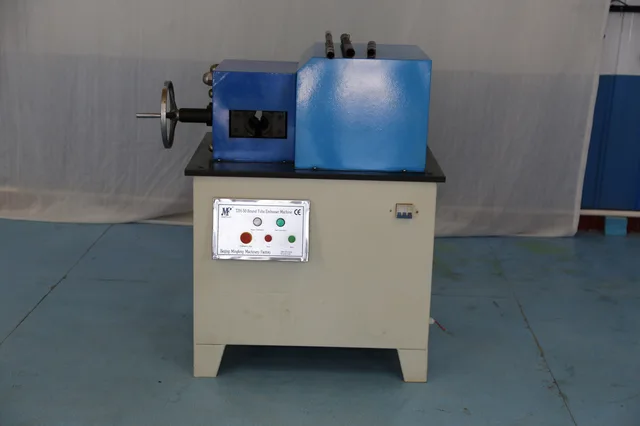 Round tube embossing machine