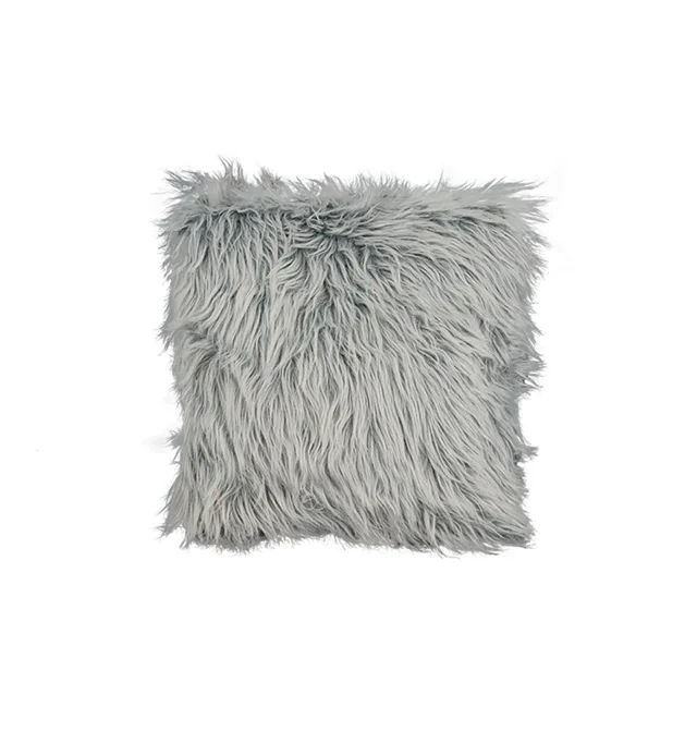 Acrylic Fur Fabric Cushion Cover