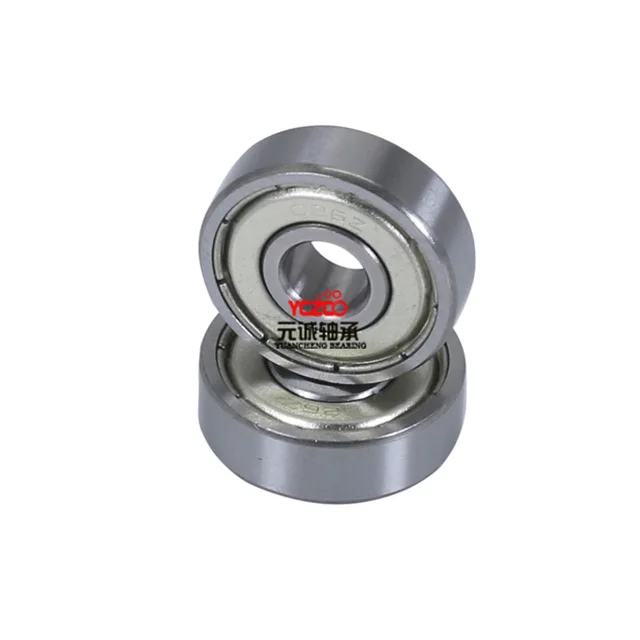 Chrome steel deep groove ball bearing 626ZZ
