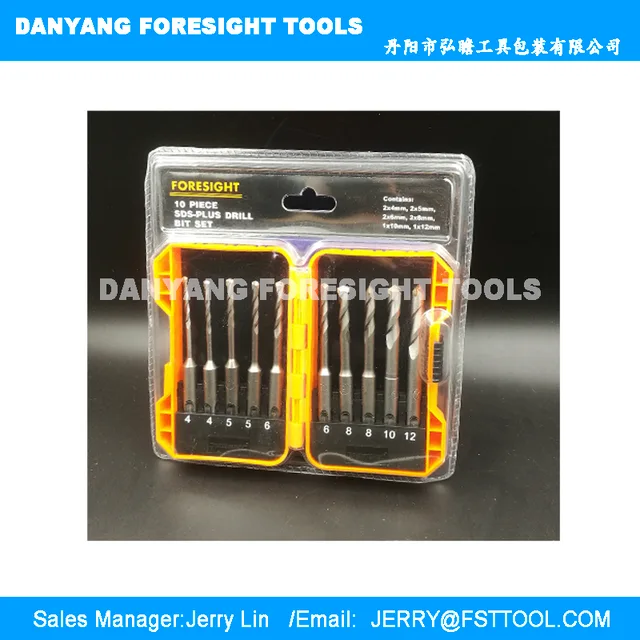 10pcs sds drill