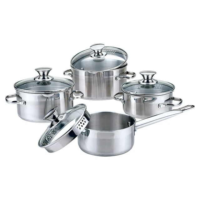 Stainless steel cookware set