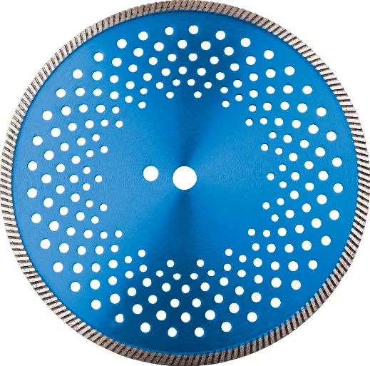 Hot Pressed Multi-hole Diamond Turbo Saw Blade for Granite/ Stone/ Concrete Cutting