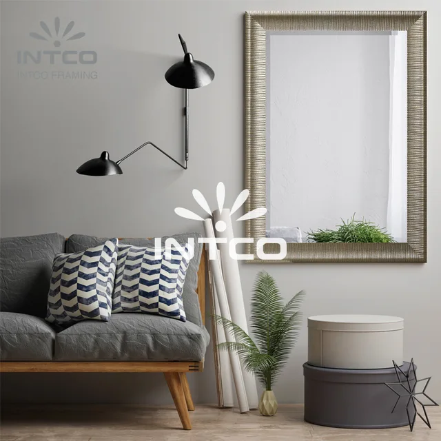 Champange Wall Mirror Frame