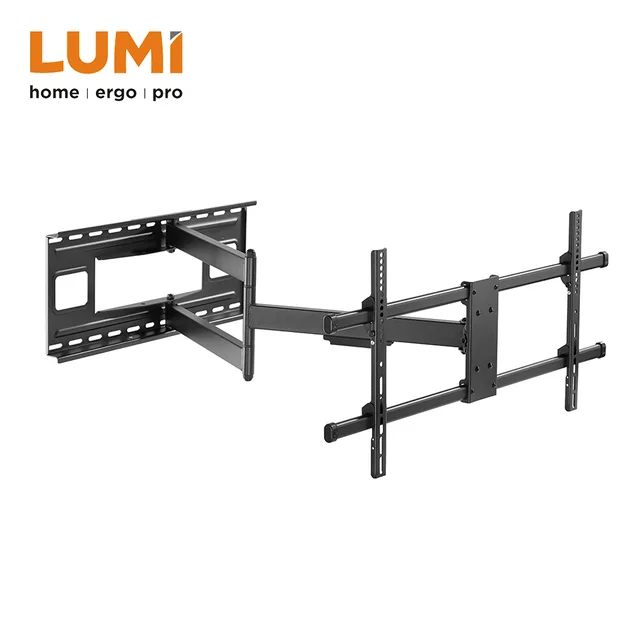 TV Wall Mount-Extra Long Arm Full-Motion
