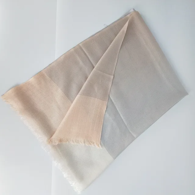 Wool silk scarf summer spring scarf