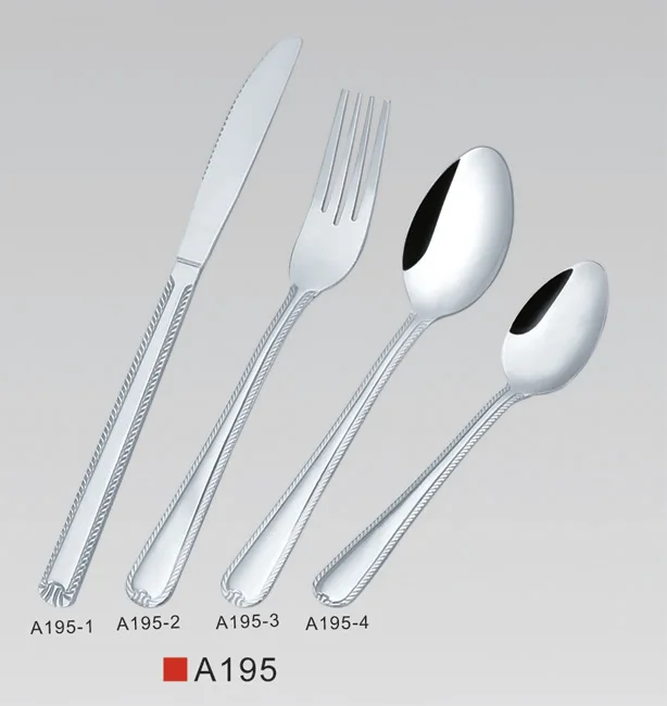 Stainless cutlery