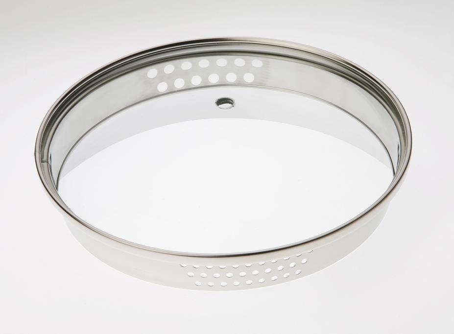 Tempered glass lid