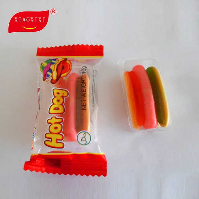 Hotdog gummy candy