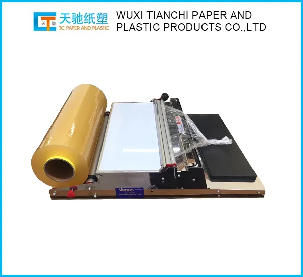 Plastic PVC Cling Film Cast Jumbo Roll For Food Packing