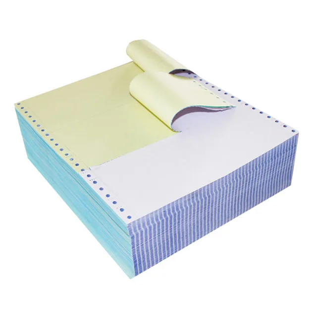 15"x11" 2Ply Continuous Printing Paper Continuous Form For Computer