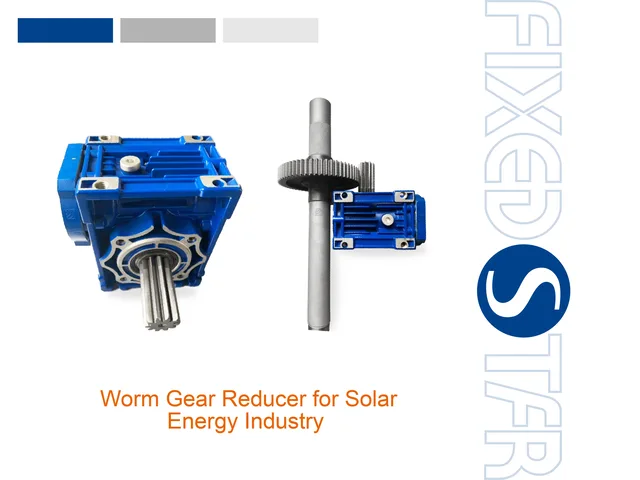 Solar Energy Industial Worm Gear Reducer