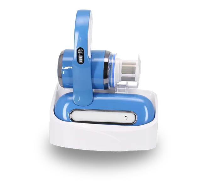 Cordless uv dust mite collector vacuum cleaner
