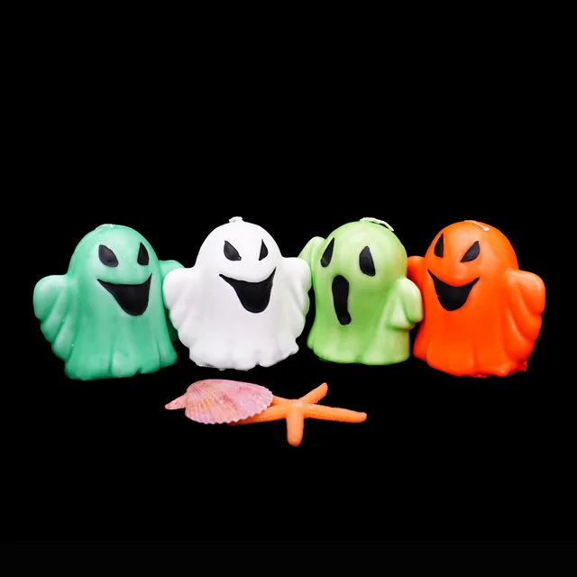 Halloween style candle