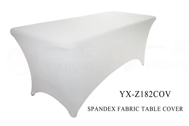 Folding table spandex cover