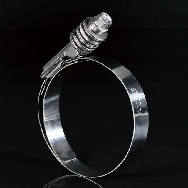 Heavy duty hose clamp with or without liner