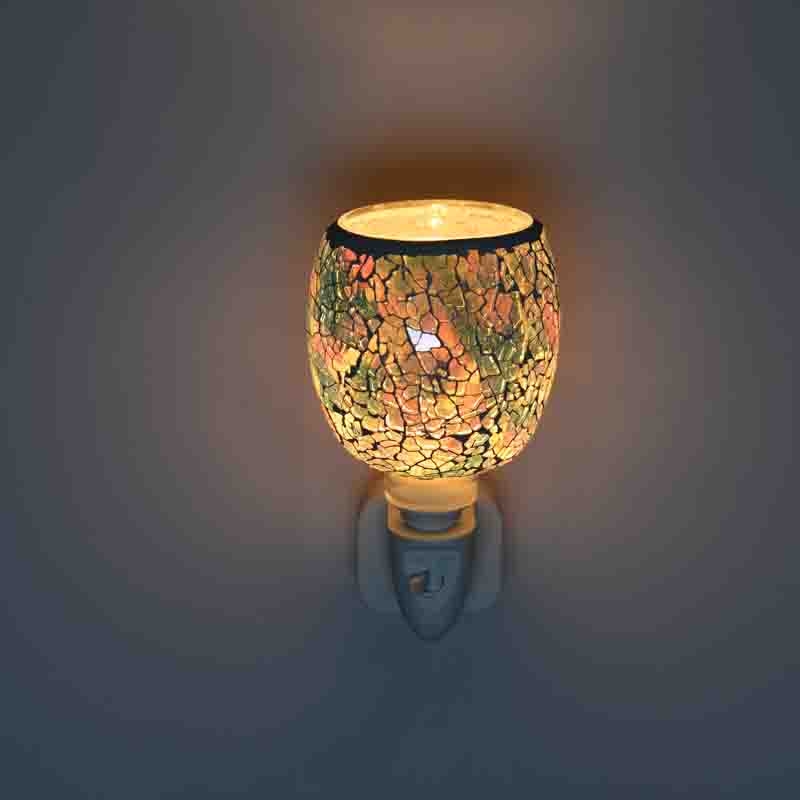 Night light Mosaic glass fragrance night lamp Mosaic glass night lamp Interior lamp