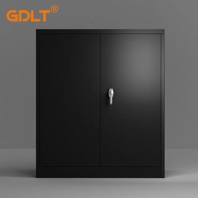 Black Swing door File cabinet
