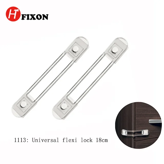 Plastic safety lock universal lock baby safety lock plastic flexiable latch