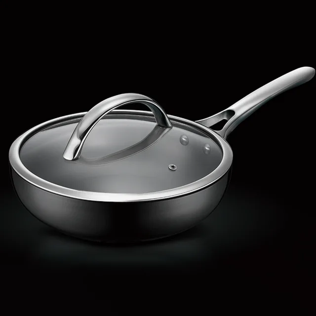 Titanium Pro sautepan pan with lid 28CM