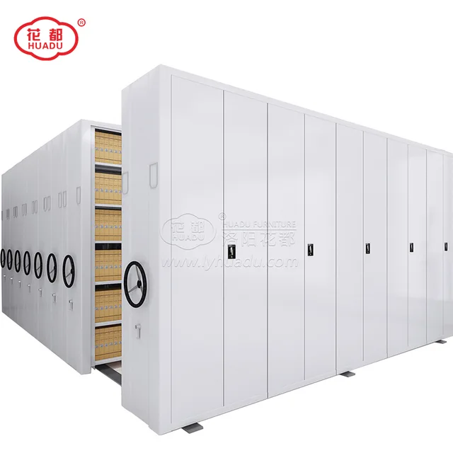 File Compactor for bank / libary mobile shelving / Hot sell Popular steel mobile file compactor