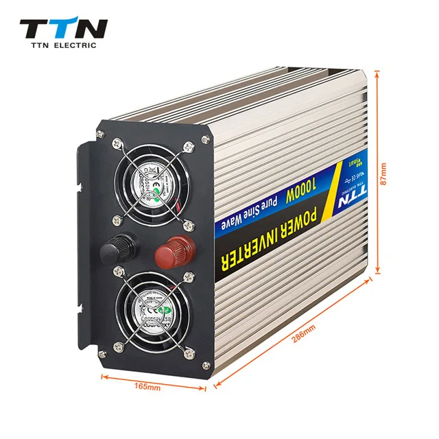 TTN 12V 24V 48V Pure sine wave power inverter 300W