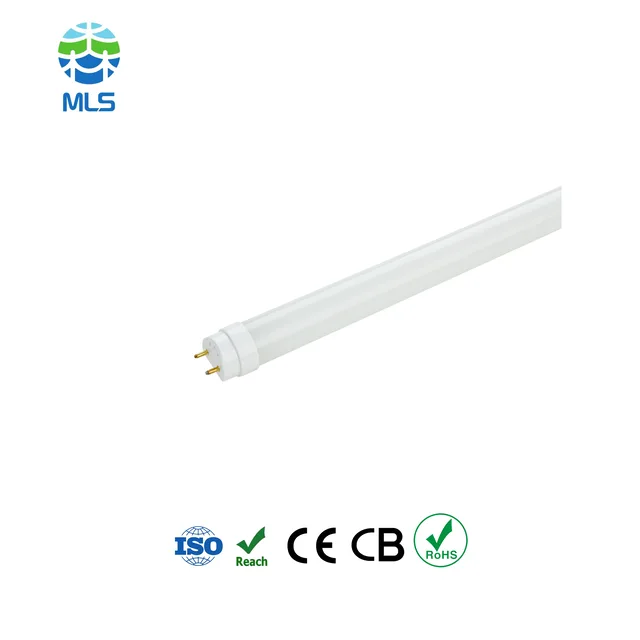 CB SASO certificate 100-240V T8 led glass tube 600mm1200mm 9W 18W