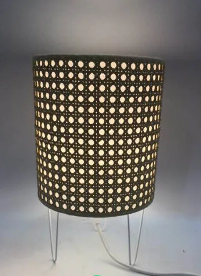Table lamp with paper shade