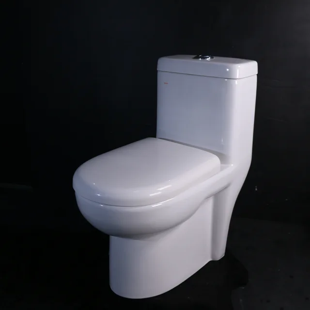 Sanitaryware ceramic siphonic 250mm one piece toilet