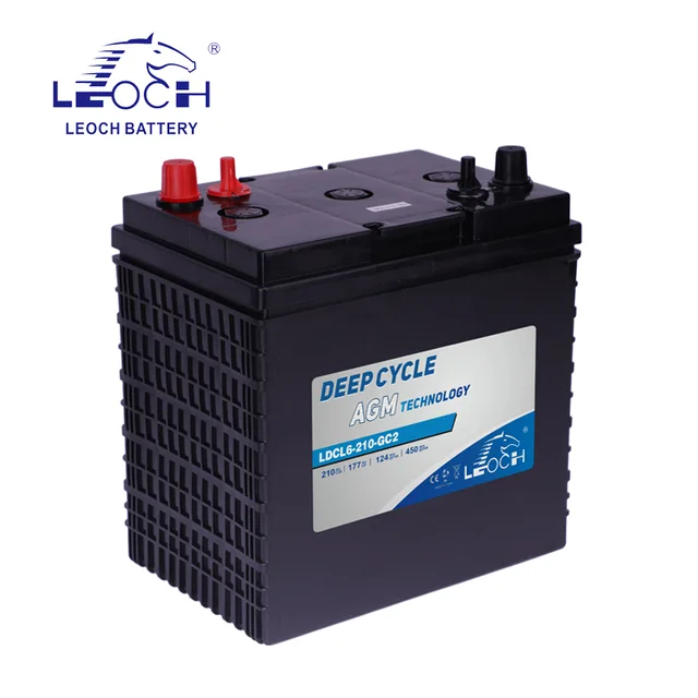 Deep Cycle Motive Battery LDCL6-210-GC2