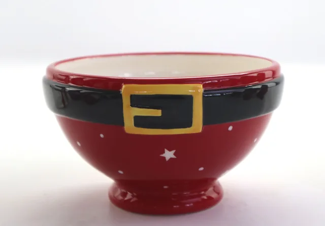 Ceramic Christmas rice bowl soup bowl noodle dish